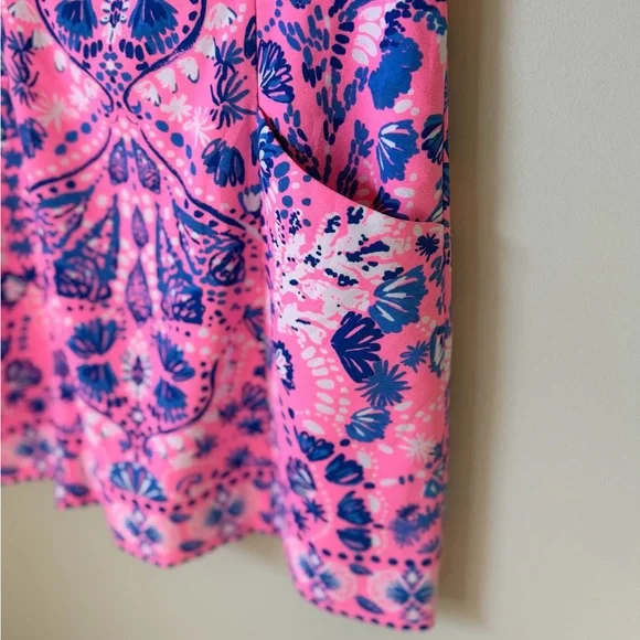 Lilly Pulitzer Elin Sleeveless Romper Size 6 - Picture 5 of 10